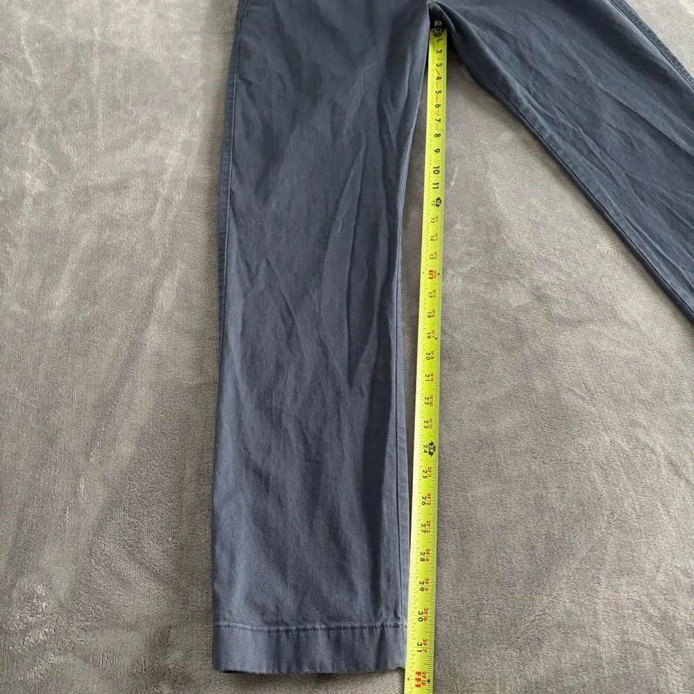 J. Crew Flex‎ Slim Fit Mens Chino Pants Blue Casual Trousers 36x32